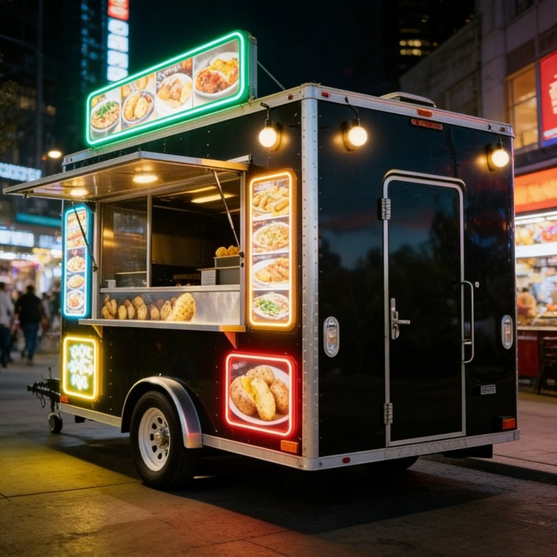 Custom Hot Dog Cart Trailer Co - Hot Dog Vending Cart 评论和价格