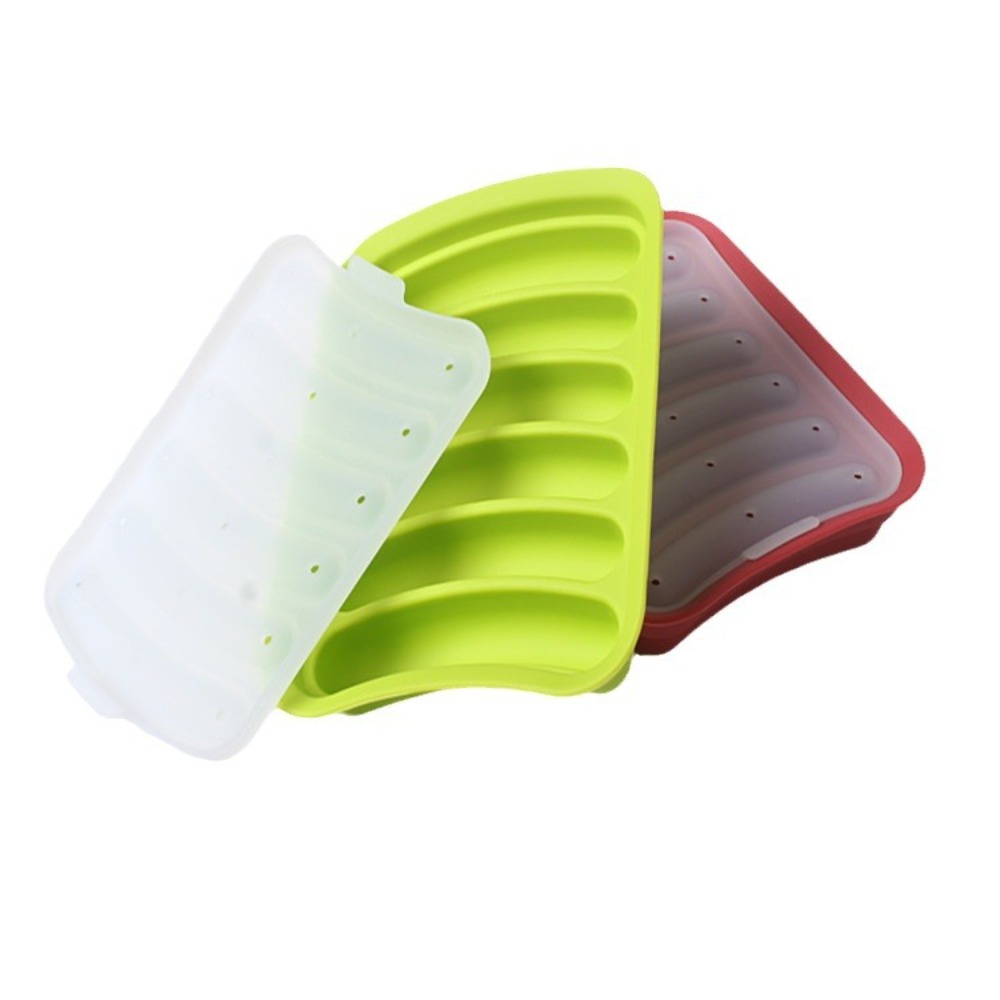 1Pcs Silicone Sausage Mold 6-c - Hot Dog Vending Cart 评论和价格