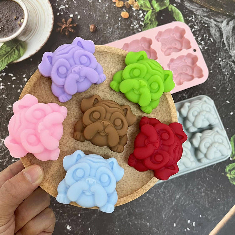 Bulldog Chocolate Silicone Mol - Hot Dog Vending Cart 评论和价格