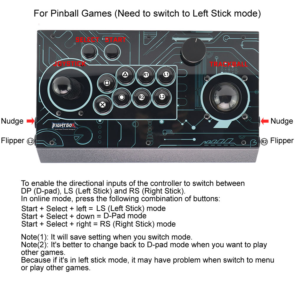 FightBox R10-PRO Arcade Fighti - Trackball Controller Arcade 评论和价格