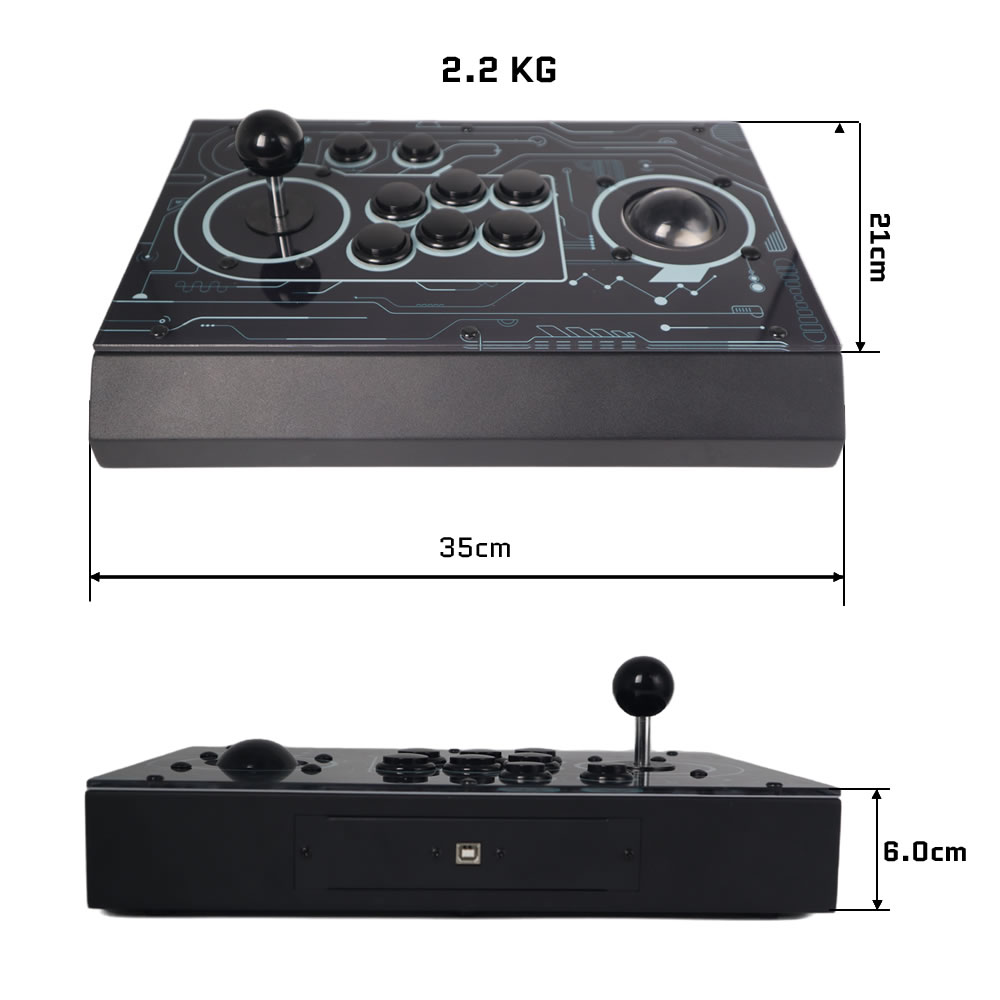 FightBox R10 Arcade Fighting S - Trackball Controller Arcade 评论和价格