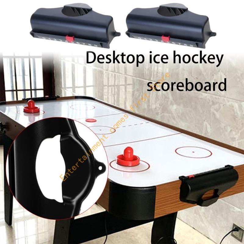 Pack of 2 Desktop Hockey Table - Air Hockey Table 评论和价格