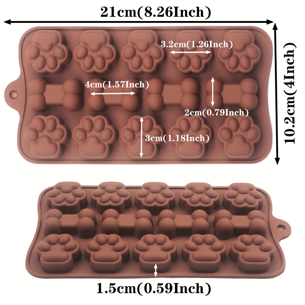 1pc Dog Food Silicone Mold 14  - Hot Dog Vending Cart 评论和价格